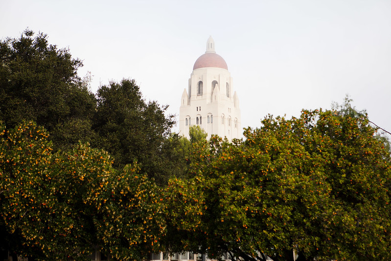 stanford campus fog hoover tower by dan nguyen new york city